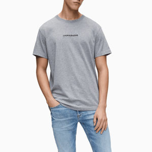 Calvin Klein pánské šedé tričko - XL (P2F)